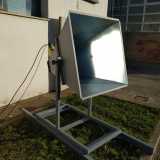 Il secondo si basa invece sulla possibilit� che le onde elettromagnetiche fungano da �corrieri� d�informazioni che arrivano da altri mondi. �� composto da un�antenna troncopiramidale chiamata �Horn� - dichiara il tecnico �: l�ho progettata io facendola realizzare da un fabbro con piastre d�acciaio�